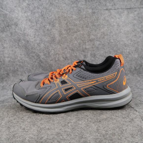 Asics Shoes Mens 8 Trail Scout Sneakers Athletic Trainer Outdoor Hike Run Sport - Picture 7 of 15
